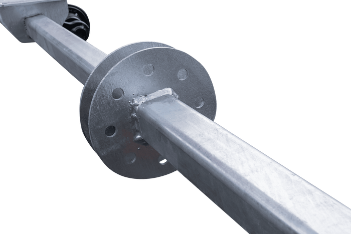 KNOTT VG7-L nebrzděná náprava pro přívěs 750kg 1607mm 2027mm 4x100