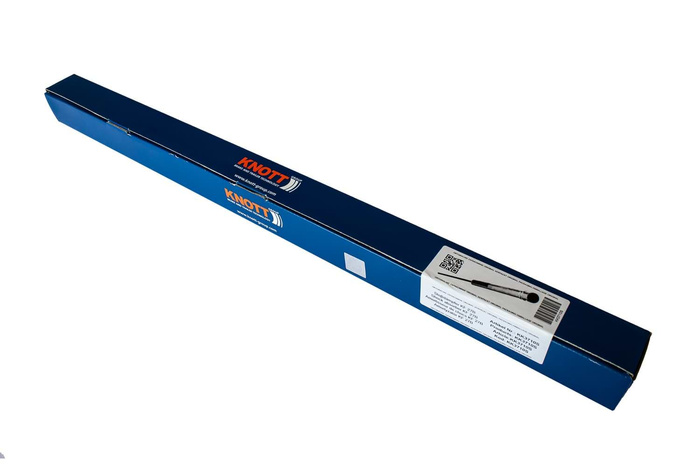 Tlumič závěsného zařízení knott KF27B 2700 kg. Závěsny vozík - NÁJEZDOVÁ BRZDA .