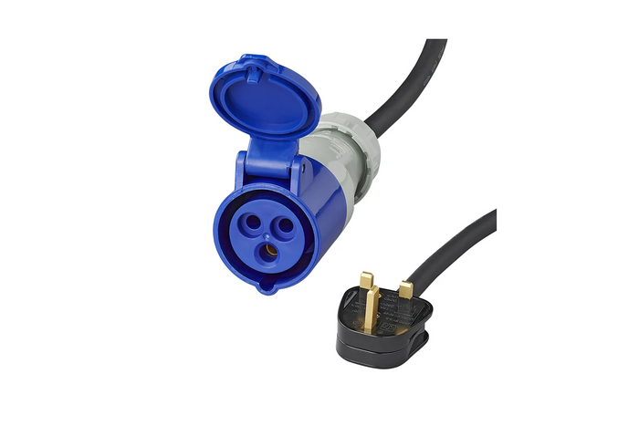 Adaptér s CEE zástrčkou a UK zásuvkou UK ProPlus 373522DE kabel 40 cm 16A 230V 
