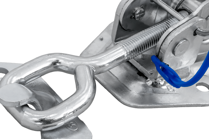 Boční tažné zařízení s upevňovacím prvkem STEELPRESS ZB-15A+Z-15, kompletní excentrické uzavření strany přívěsu