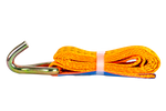 Sada čtyř oranžových přepravních pásů UNITRAILER 2m/50mm/5t s napínákem