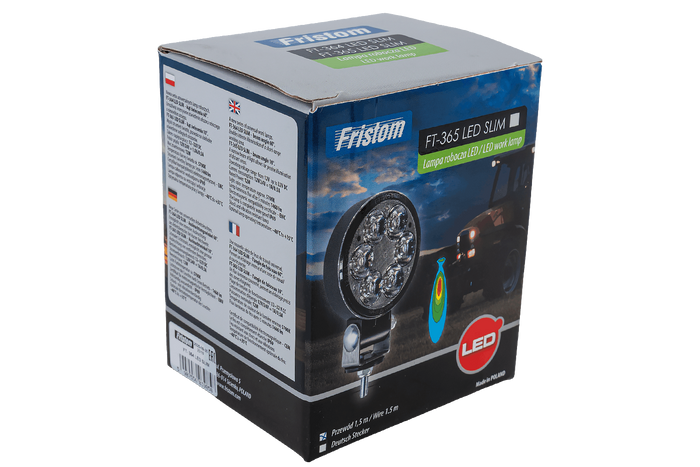 LED pracovní reflektorová svítilna FRISTOM FT-364 SLIM 6xLED 1500lm