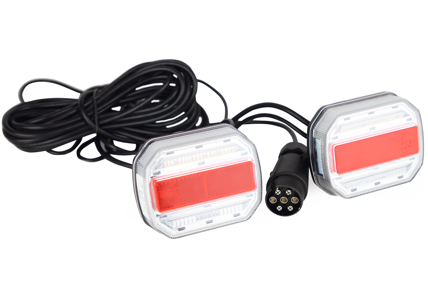 Multifunkční LED svítilna s magnetem a dynamickým indikátorem (SET)