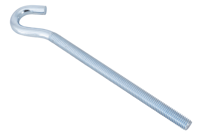 Stavební hák DROMET HZ M8x160 s otevřeným koncem (zahnutý)
