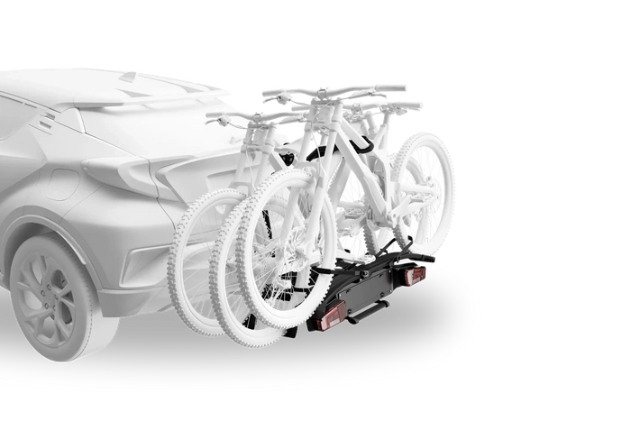 Tažné zařízení GP Saturn s plošinou a adaptéry pro tři jízdní kola (23.GP019-23.GP020-23.GP021)