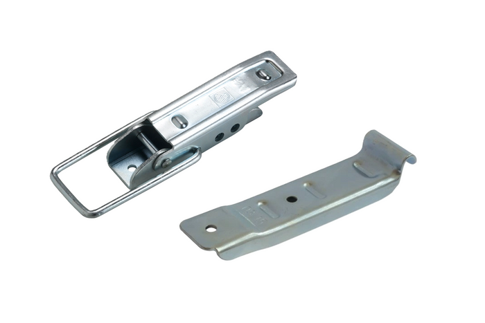 Boční tažné zařízení s přepážkou WINTERHOFF BV 10-2 + kompletní boční uzávěr přívěsu BVG 10-B