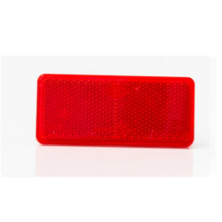 Obdélníkový reflektor červený FRISTOM DOB-035C 90x40mm reflektorové světlo