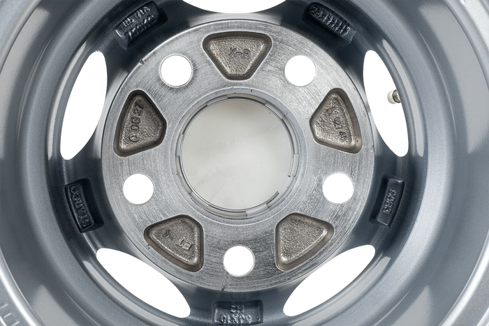 Vyztužené kolo přívěsu KENDA TYRE 195/55 R10C 98/96N ALU RÁFEK STARCO 6Jx10"H2 5x112 ET:-4