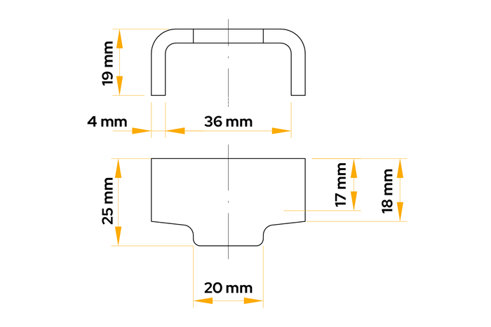 Držák bočního tažného zařízení WINTERHOFF BVG 90-A pro boční tažné zařízení přívěsu