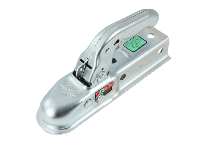 Kulové tažné zařízení KNOTT K7.5-G pro přívěs o hmotnosti 750 kg s čtvercovou ojí o rozměru 45 mm