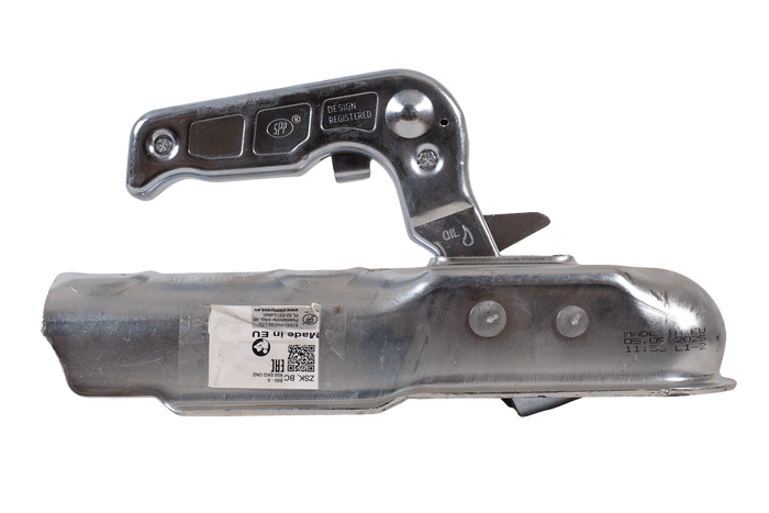 Kulové tažné zařízení STEELPRESS ZSK-0750C pro přívěs o hmotnosti 750 kg s trubkovou ojí o průměru 50 mm