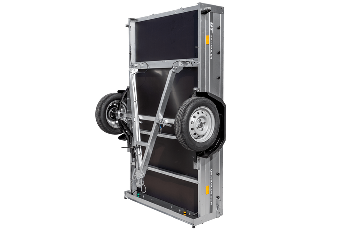 Přívěs za auto na pružinách 230x125 UNITRAILER GARDEN 230/R KIPP