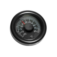 Vnitřní analogový teploměr LAMPA 72710 samolepicí průměr 48 mm