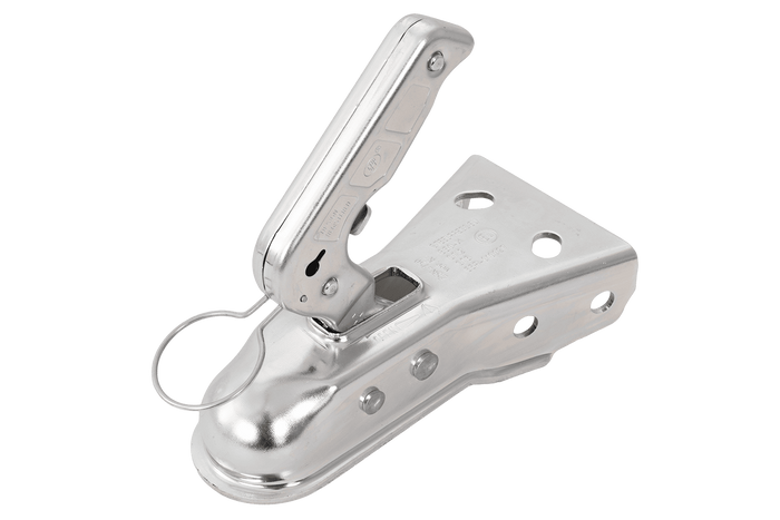 Kulové tažné zařízení STEELPRESS ZSK-0750K pro přívěs o hmotnosti 750 kg s ojí ve tvaru V