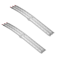 ProPlus 390096 skládací hliníkové rampy pro přívěsy 220 cm 680 kg sada 2 ks