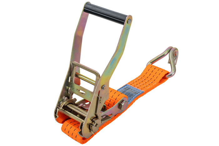 Sada čtyř tříbodových přepravních pásů s napínačem pro přívěs UNITRAILER 3m/50mm/4t oranžová