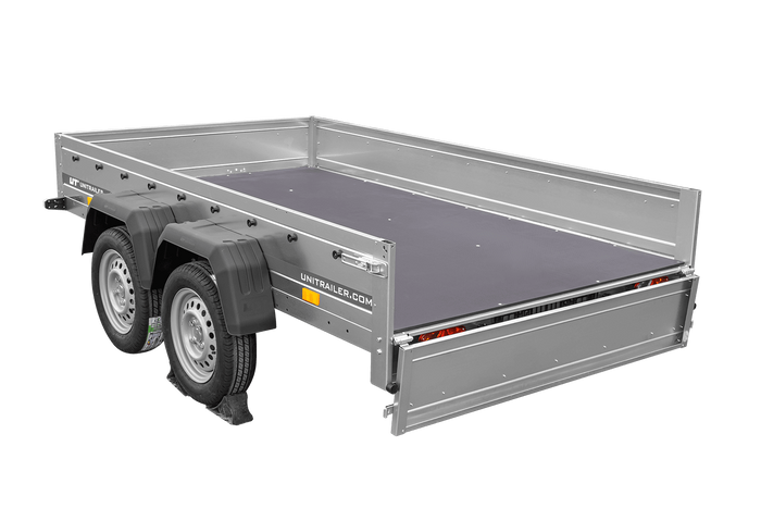 Dvounápravový přívěs 264x150 UNITRAILER GARDEN 265/2 KIPP