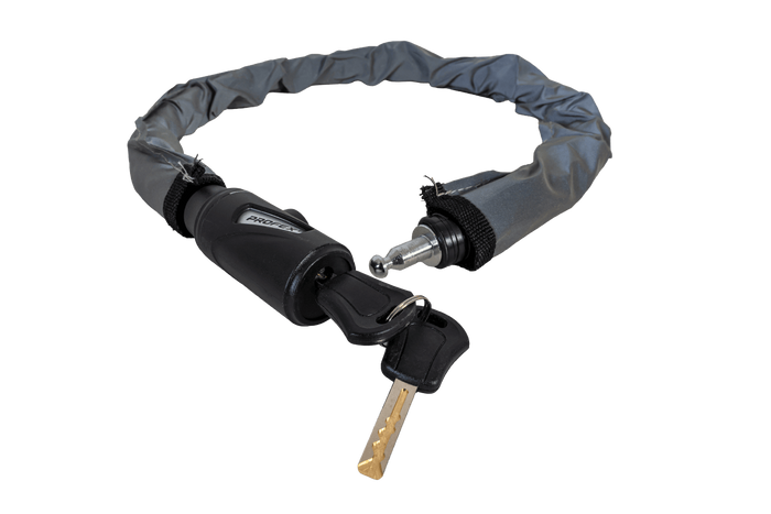 Ocelový zámek na kolo PROFEX Reflex, délka 70 cm