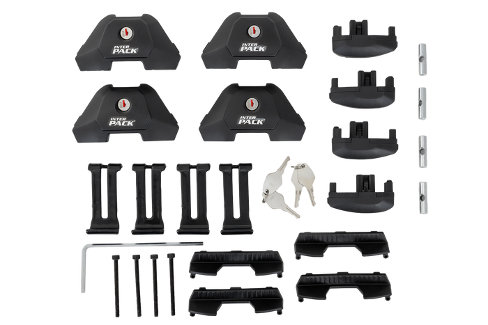 Střešní nosič Inter Pack Virgo IR 135 (G2) s integrovanými lyžinami