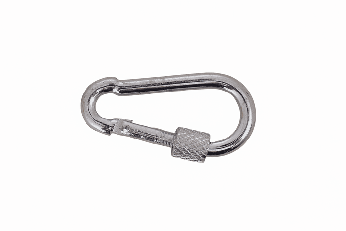 Karabina s pojistkou pro lana DROMET KSZ.4.40 hasičská karabina 4x40mm