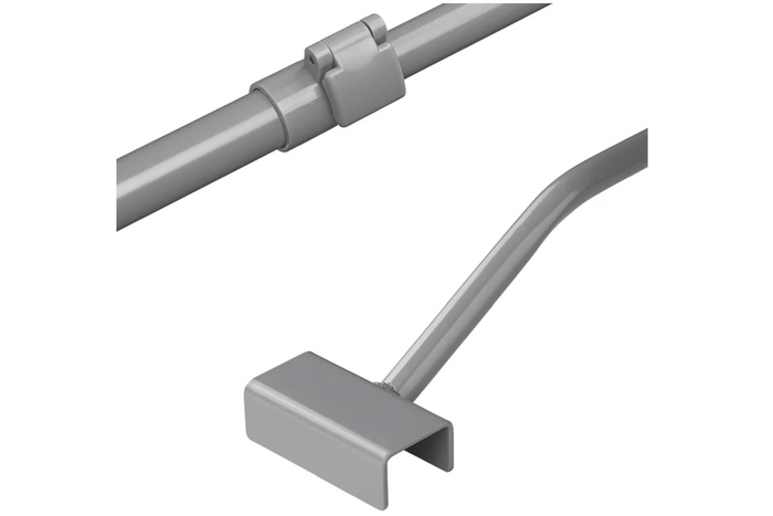 Držák ploché plachty pro přívěs ProPlus 340918V01 nastavitelný 152–220 cm