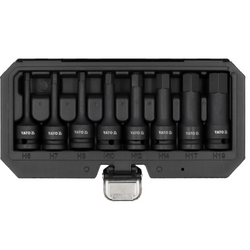 Imbusové rázové klíče YATO YT-1066, 8 ks.