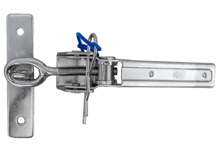 Boční tažné zařízení s přezkou WINTERHOFF BV 40-1 + kompletní excentrický boční zámek přívěsu BVG 40-A