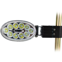 Oválná boční pracovní lampa 10 LED 30W