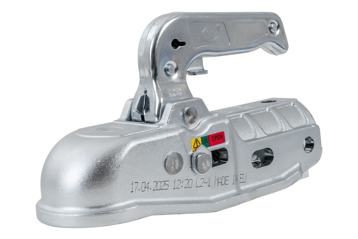 Kulové tažné zařízení STEELPRESS BC-3000C-00-00+Z2 pro přívěs 3000 kg s trubkovou ojí 35-50 mm, litinové