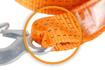 Tažné lano s háky Tažný popruh HERMON 4,5m/50mm/5t oranžový