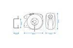 Kabel s automatickým navíjením ProPlus 580786, 15m