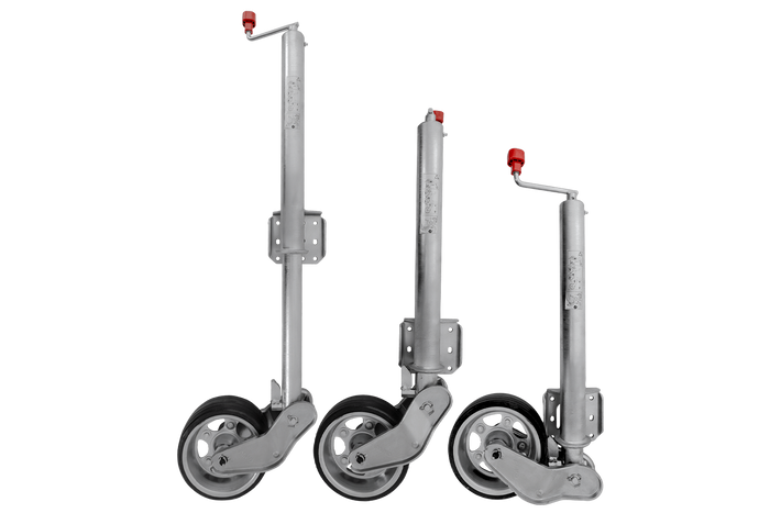 Automatické opěrné kolo AL-KO 1223638 s rukojetí 500 kg 60 mm 1010-1350 mm