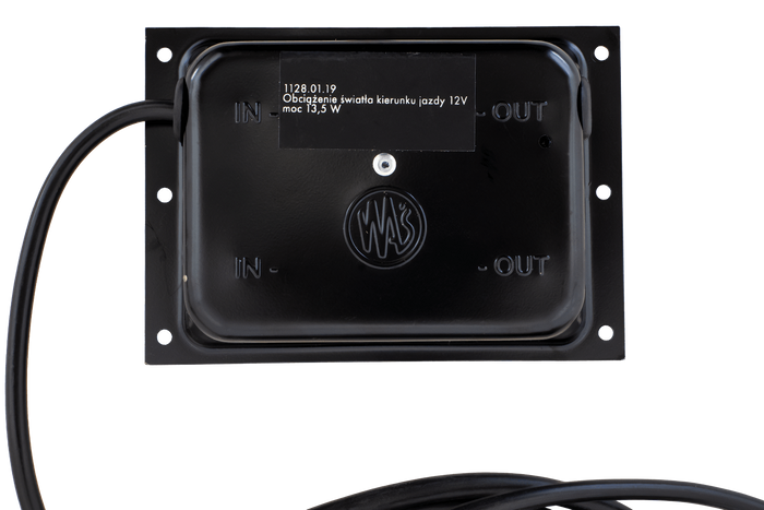 Zadní LED světlo WAŚ W150DD, univerzální, 6 funkcí 