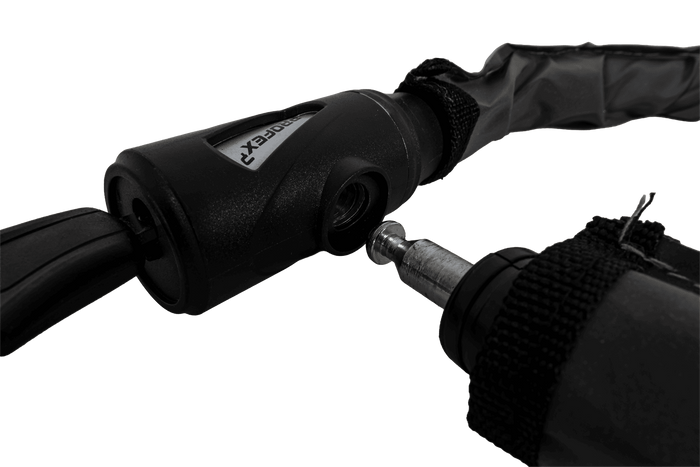 Ocelový zámek na kolo PROFEX Reflex, délka 70 cm