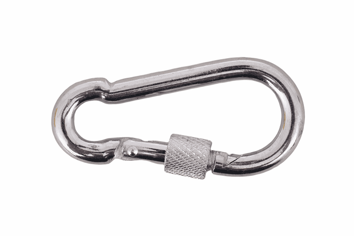 Karabina s pojistkou pro lana DROMET KSZ.5.50 hasičská karabina 5x50mm