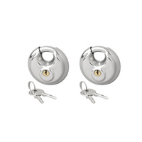 Sada dvou kulatých visacích zámků ProPlus 341319S, diskové, 70 mm