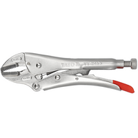 Krátké upínací kleště YATO YT-2453, rovné čelisti, 250 mm