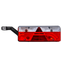ASPÖCK EUROPOINT III LED bajonetové zadní světlo 7PIN ASS2 s klaksonem 7 funkcí levé