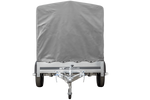 Jednonápravový přívěs 230x125 UNITRAILER GARDEN 230 KIPP s rámem H-1100 a šedým krytem