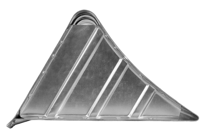 Klín pod kolo KNOTT G36, výška: 150 mm, kovový