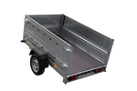Lehký přívěs 200x125 UNITRAILER GARDEN 201 KIPP s bočnicemi BIS