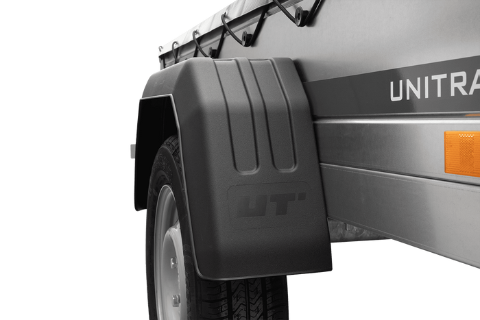 Přívěs Garden Trailer 200 Kipp s rámem H-0 a šedou plachtou