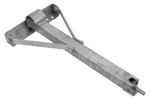 KNOTT 6X1197.007 výsuvný rohový stabilizátor pro přívěs 1100 kg 498 mm