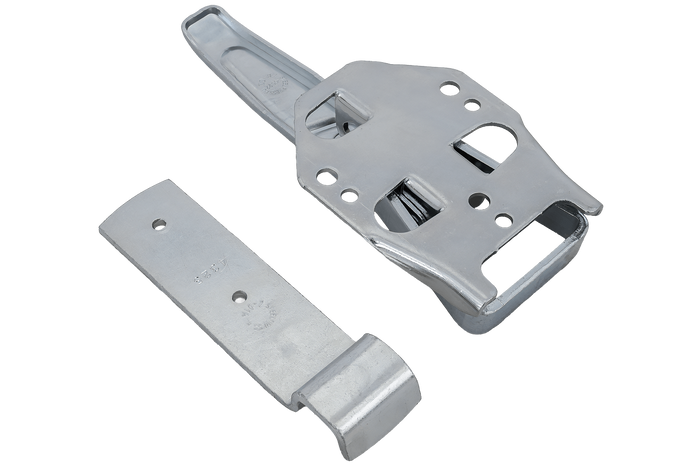 Boční tažné zařízení s upevňovacím prvkem STEELPRESS ZB-04+Z-01A pro úplné uzavření boku přívěsu