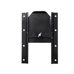 Šoupátko na obilí, černé, UNITRAILER, skluz pro zemědělské přívěsy 250x355mm