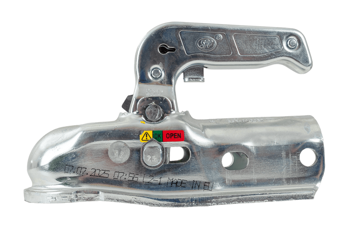 Kulové tažné zařízení STEELPRESS BC-3000.1D-00-00 pro přívěs o hmotnosti 3000 kg s trubkovou ojí o průměru 50 mm