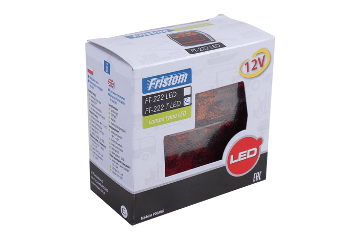 Zadní světlo FRISTOM FT-222 LED 4 funkce univerzální
