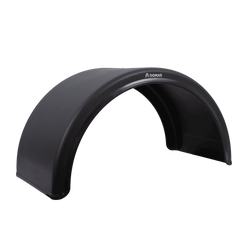 Dvojitý blatník pro přívěs 15-17,5" DOMAR DK1515 podběh kola 860/410 mm