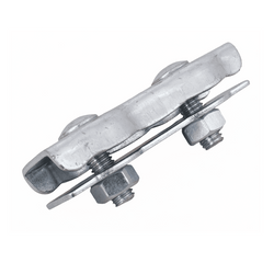 Dvojitá sedlová lanová svorka DROMET ZLS.8 pro lana o průměru 8 mm