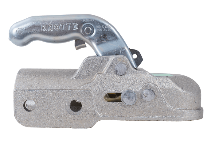Kulové tažné zařízení KNOTT K35-C pro přívěs 3500 kg s ojí o průměru 60 mm, litinové 